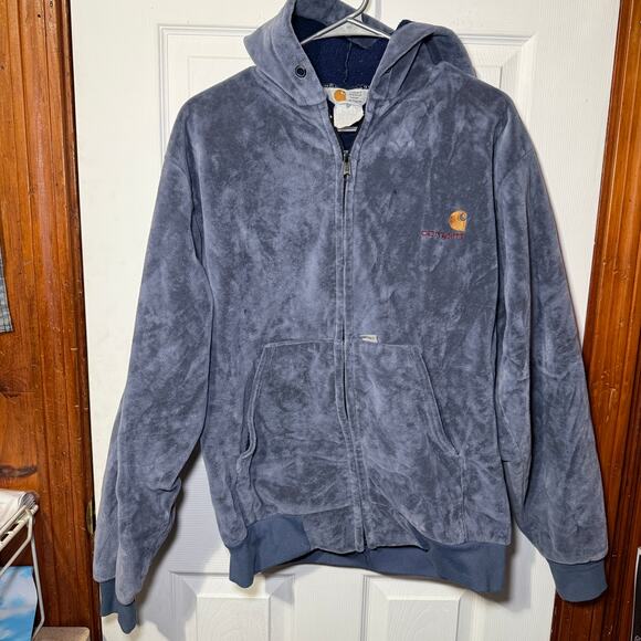 Vintage Velour Carhartt Jacket - Picture 1 of 8